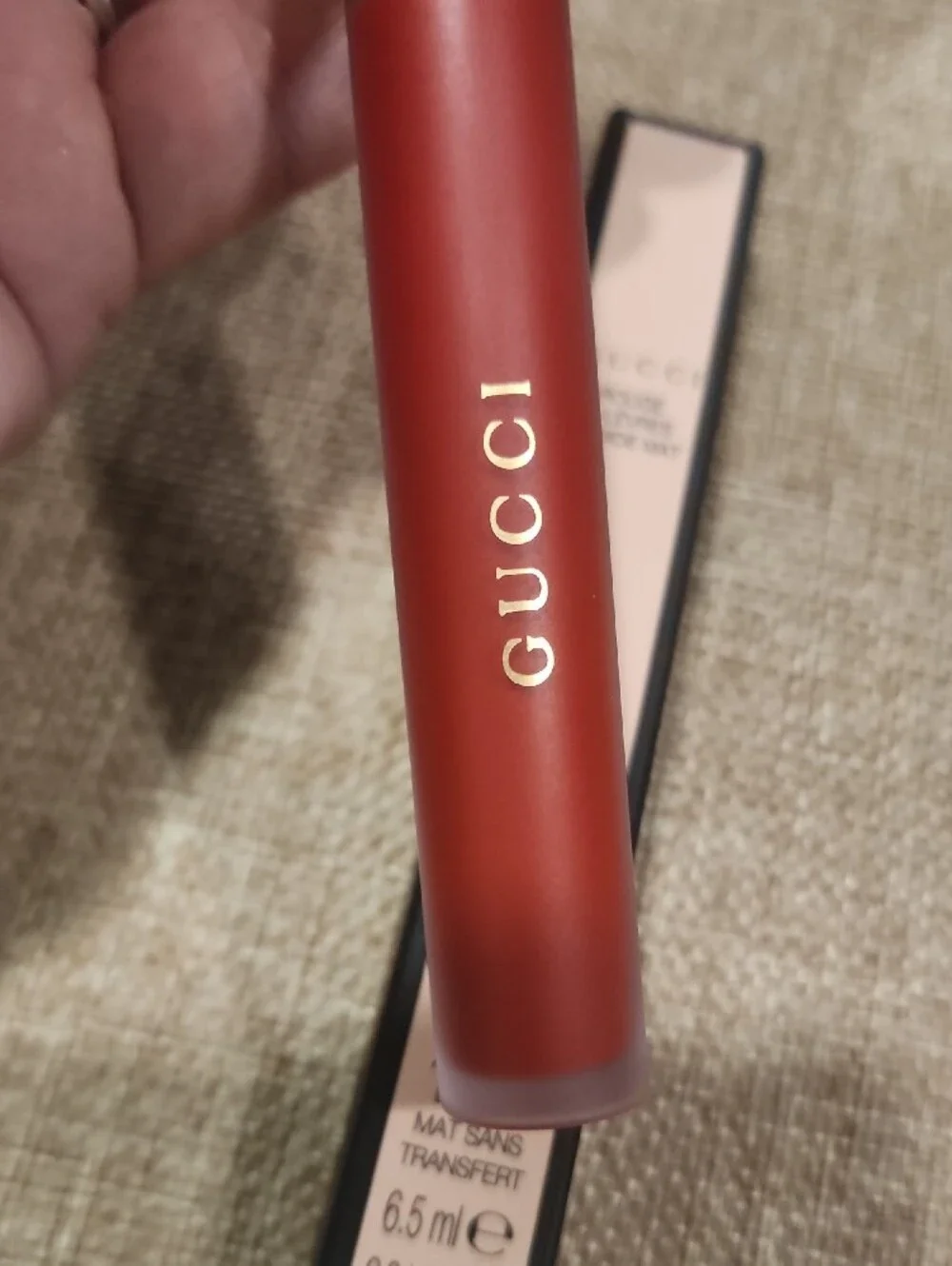 Gucci Liquid Matte Lip Colour - Goldie Red